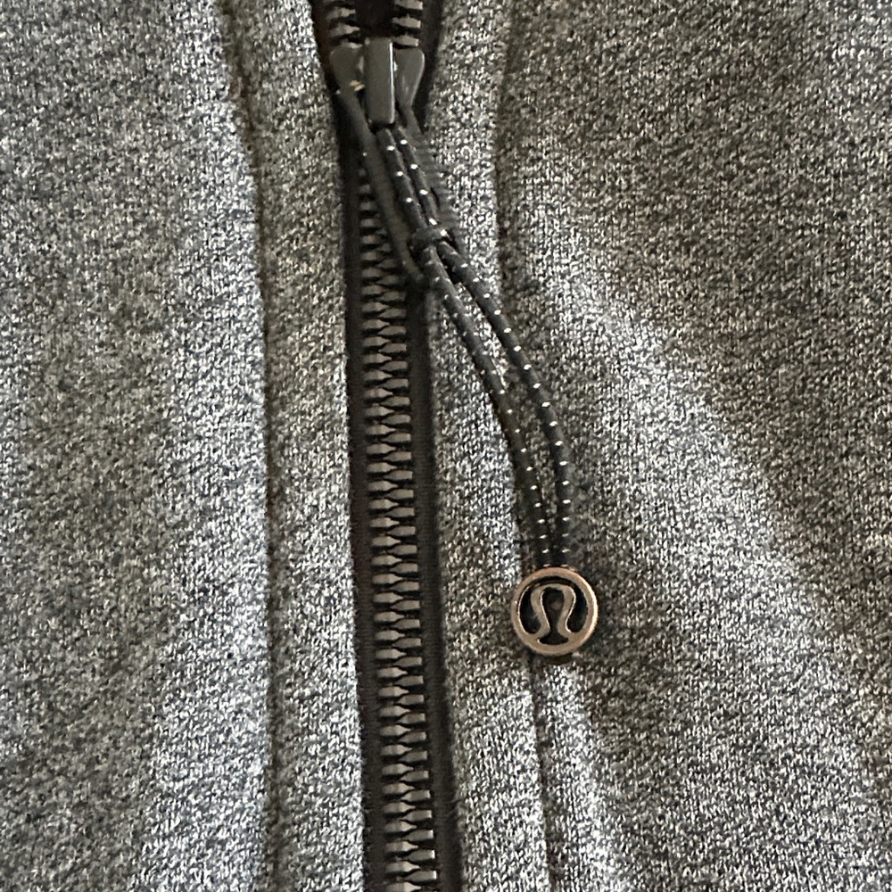 lululemon athletica Gray Full-Zip Hoodie - Picture 3 of 4
